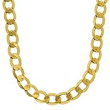  5,0 mm 55 cm 333-8 Karat Gelbgold Panzerkette massiv Gold hochwertige Halskette 12,7 g
