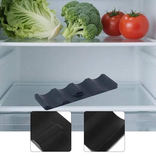 Alfombrilla apilable para botellas ideal para organizar el frigorífico y ganar espacio 5