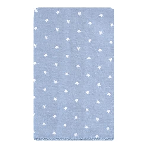 Image of Hudson Baby Unisex Baby Cotton Flannel Burp Cloths 10-Pack, Multi Color Boy Elephant, One Size