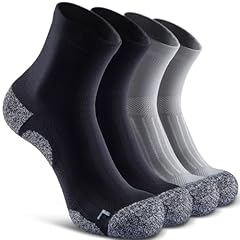 Black/Grey (2 Pair of Each Color)