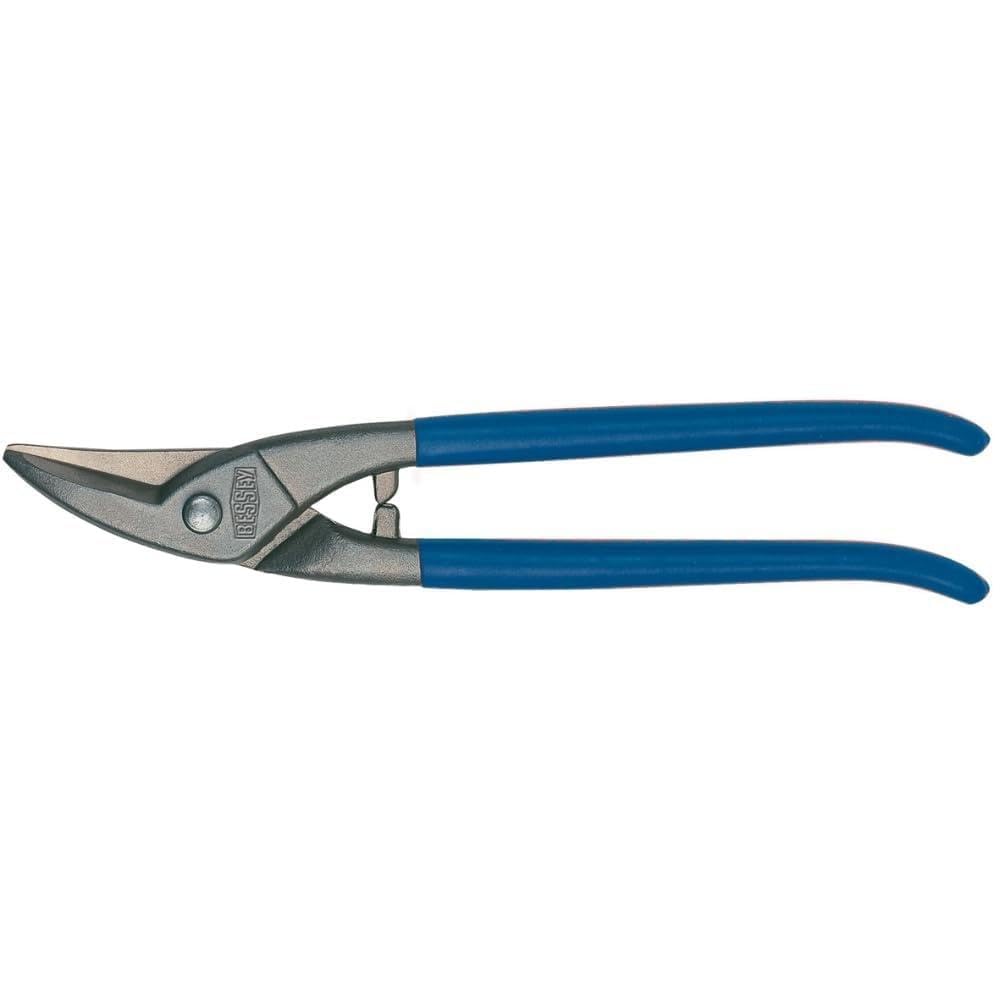 BESSEY Nożyce do otworów D207-250, długość całkowita 250 mm, długość cięcia 42 mm, uchwyt lakierowany, do krótkich prostych cięć i figur, waga 0,49 kg