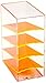 IBI Scientific PR-42 Acrylic 4 Compartment Double-Wide Serological Pipette Rack, 7" Width x 16-1/4" Height x 11-3/4" Depth