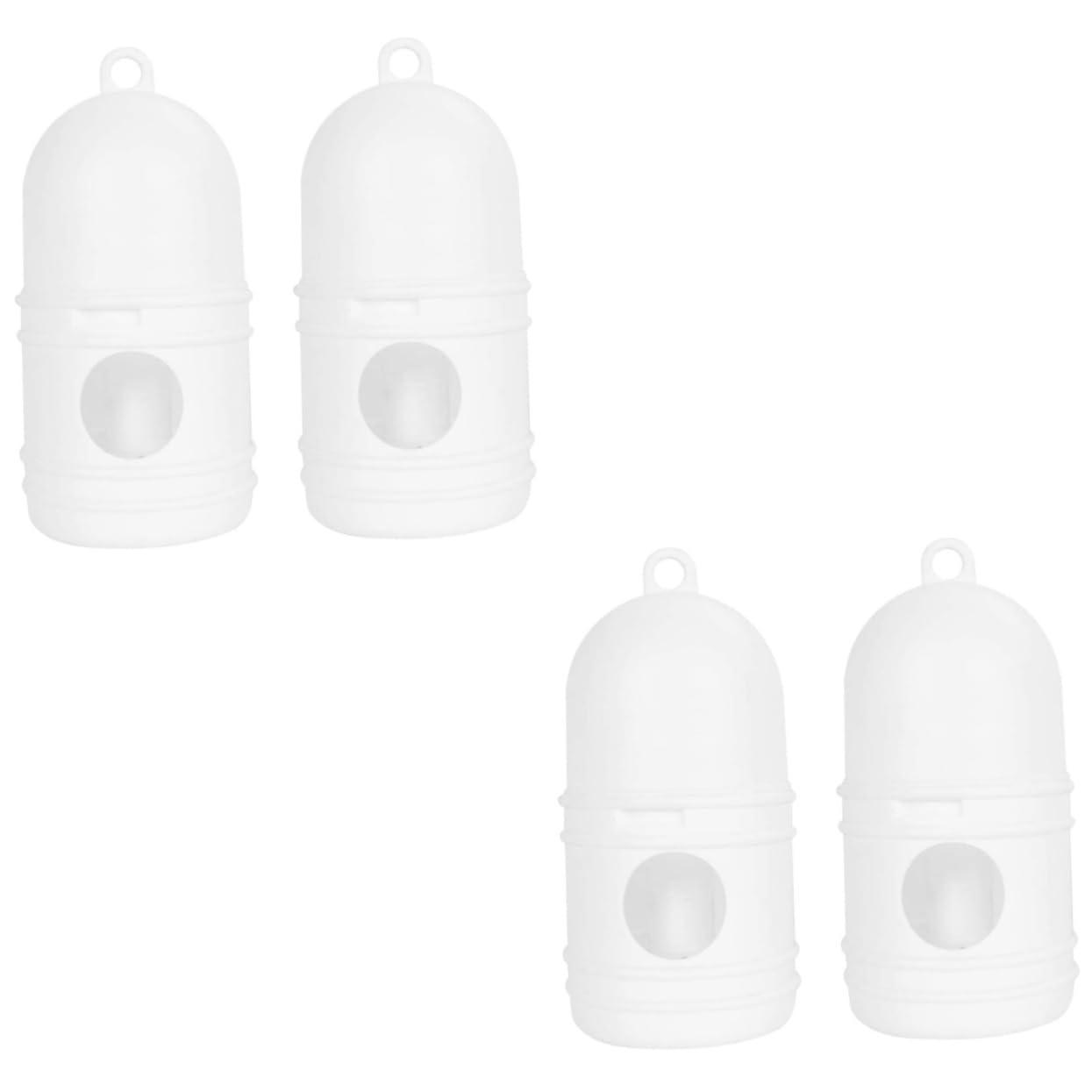 VANZACK 4 Piezas Bebedero para Palomas Taza De Agua para Pájaros Bebedero Automático para Pájaros Bebedero para Patos No Bebedero para Pájaros Bebedero para Periquitos Bebedero para
