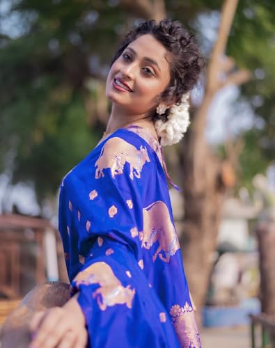 Plothah: kanjivaram silk saree in soft silk – image 5