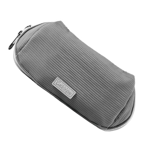 Image of Pencil Case for Girls, Pen Pouch with Zipper, Small Pencil Bag for School Office, Cute Stationery Organizer Bag for Students