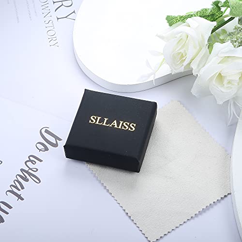 Sllaiss 2Mm Sterling Silver Austria Zirconia Stud Earrings For Women Men, Platinum/Gold/Rose Gold Plated Tiny Cz Studs #TOP4