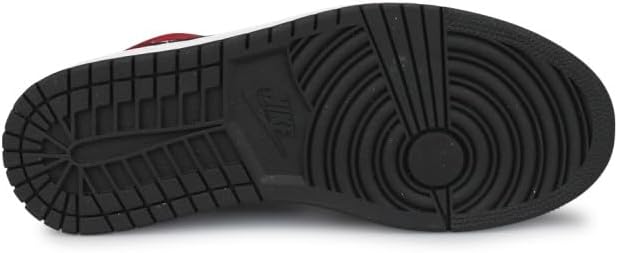 Air Jordan 1 Mid Shoes (Black/Gym Red/Black)