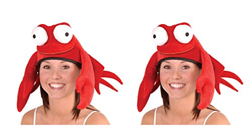 Beistle S60223Az2 Crab Hat, Red/Black/White #TOP21