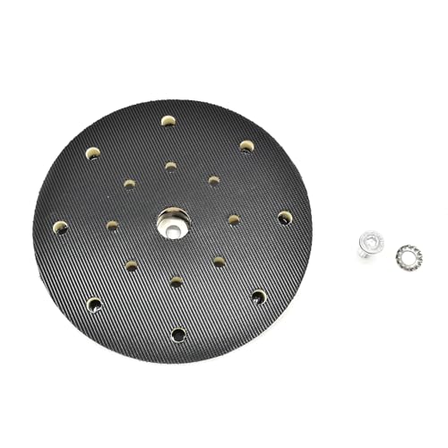 Superior Pads and Abrasives RSP41 6 inch Diameter 8 Vacuum Holes Hook and Loop Sanding Pad Compatible with Festool Part Number 498986, 498987 and 498988