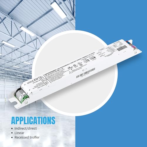 Pack of 5 - eldoLED *2743WG OPTOTRONIC 30W Constant Current 0-10V Dimmable LED Driver, Programmable Linear OTi 30/120-277/1A0 DIM-1 L G2 - Replacement/Compatible with Osram 57433 by eldoLED - Image 5