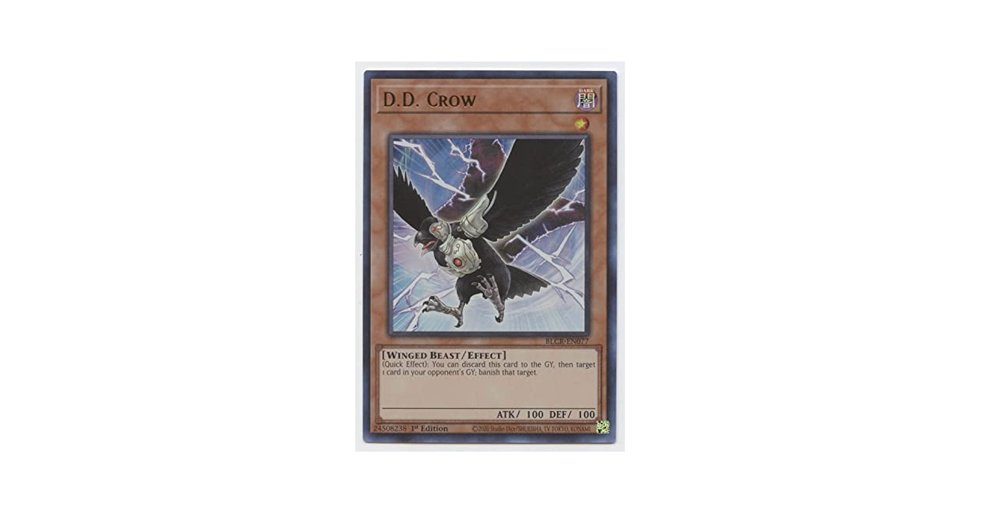 あ*お様 ARS9 遊戯王 英語 D.D.クロウ レリーフ D.D. Crow 遊戯王 SGX3-ENF10 D.D.クロウ D.D. Crow (英語版 1st Edition