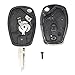 2 Buttons Car Remote Key Fob Cover Key Shell Case Compatible for Renault Clio Dacia Logan Sandero
