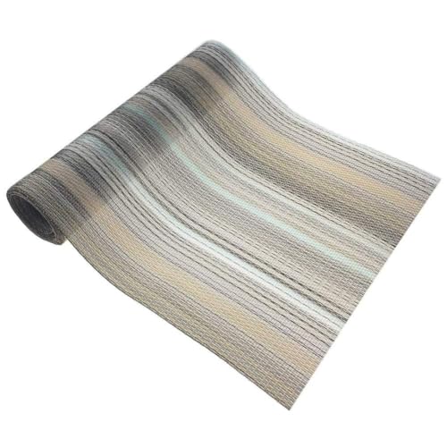Aothpher PVC Heat-Resistent Multi-Color Oblong Square Non-Slip Table Runner