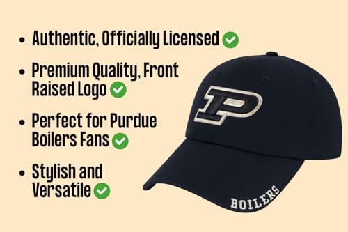 Gorra ajustable con logo Team Classic Edition Purdue miniatura 5