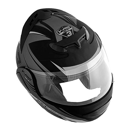 CAPACETE ESCAMOTEÁVEL PRO TORK V-PRO JET 3 CINZA TAM. 58