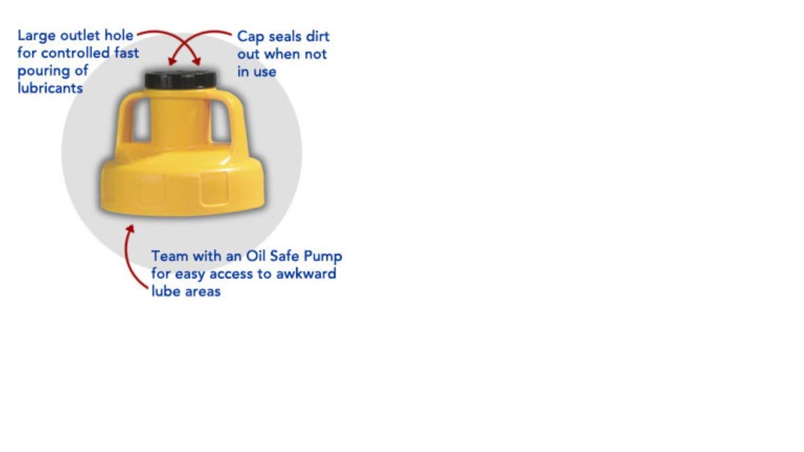 OilSafe 100209 Yellow Utility Lid