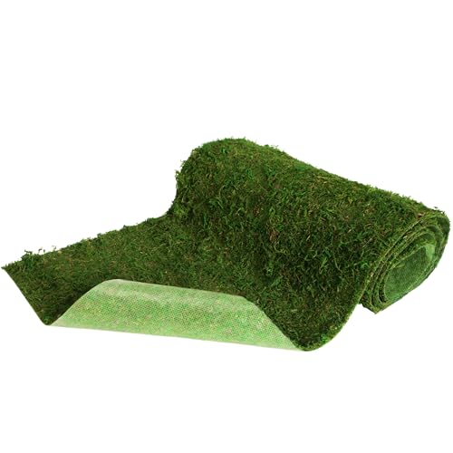USMOLA Moss Roll, Dried Moss for Crafts, Moss Table Runner for Fairy Gardens, Wedding Woodland Decor, Preserved Moss Mat for Table Decoration (12" W x 60" L) by USMOLA - Image 6