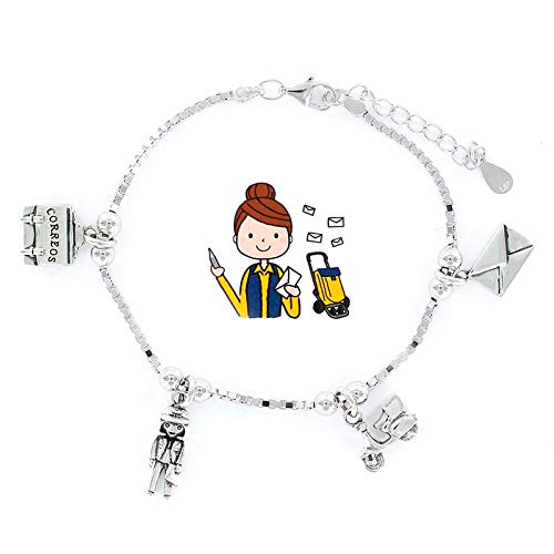Eres lo mas mujer Pulseras Profesiones Plata (Cartera)
