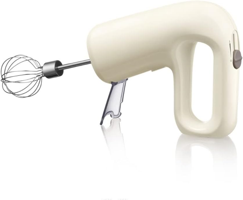 Hand Mixer Electric Mini 5-Speed Cordless Kitchen Handheld Mixer 4 Stainless Steel Accessories for Easy Whipping/Mixing Cookies/Brownies/Cakes