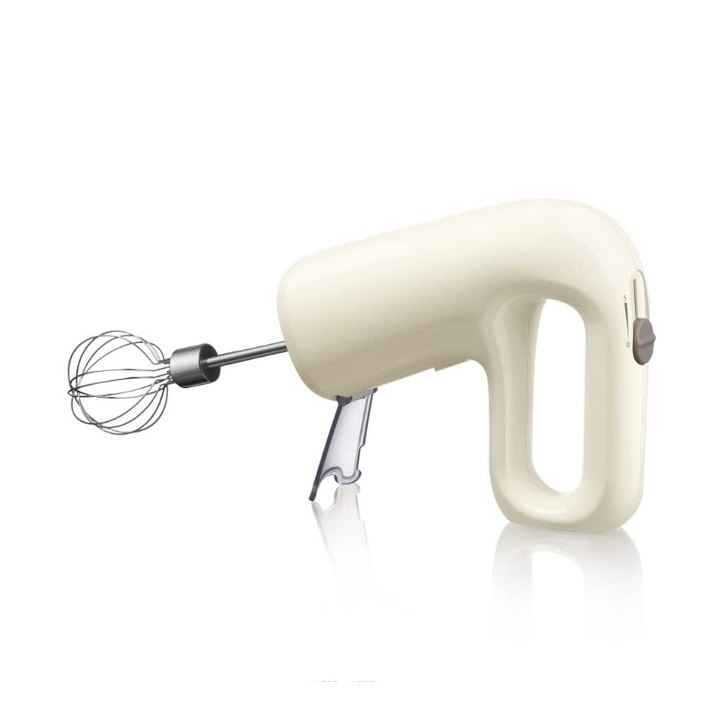 Hand Mixer Electric Mini 5-Speed Cordless Kitchen Handheld Mixer 4 Stainless Steel Accessories for Easy Whipping Mixing Cookies