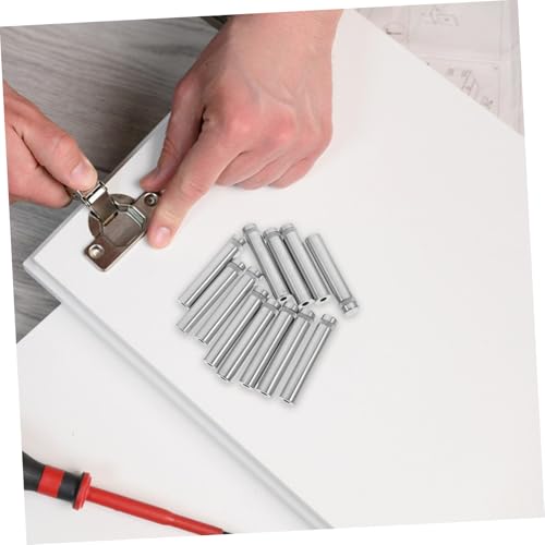 Image of DECHOUS 12Pcs Stainless Steel Screws for Wall Sign Mounting Hardware for Acrylic and Glass Displays for Advertising and Picture Frame Hanging