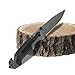 TOPOINT Folding Pocket Knives, EDC with Seatbelt Cutter,Glass Breaker, Bottle Opener, Multi-Function Emergency Tool for Men Women (Sliver)