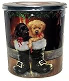 Holiday Popcorn Tin Three Flavors (Image On Can May Vary)