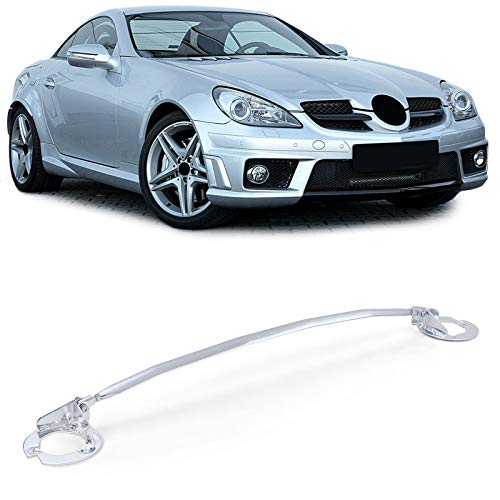 Aluminium Domstrebe vorne 3tlg verstellbar für Mercedes SLK R171 04-11