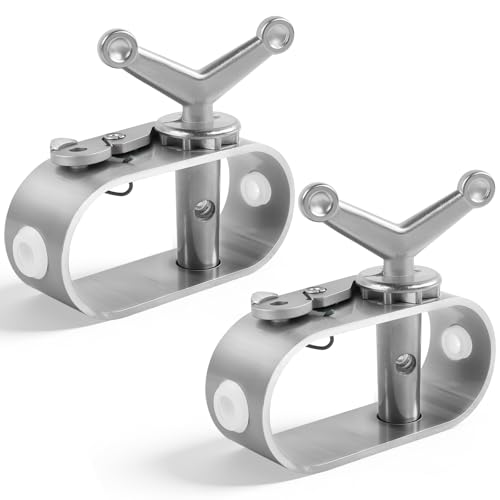 Tendeur Fil a Linge Exterieur, 2pcs Tendeur Corde en Alliage d’Aluminium, Tendeurs Grillage, Tendeurs Bache Piscine, Corde Non Incluse, pour Couvertures Piscine, Auvents Bâches Piscine