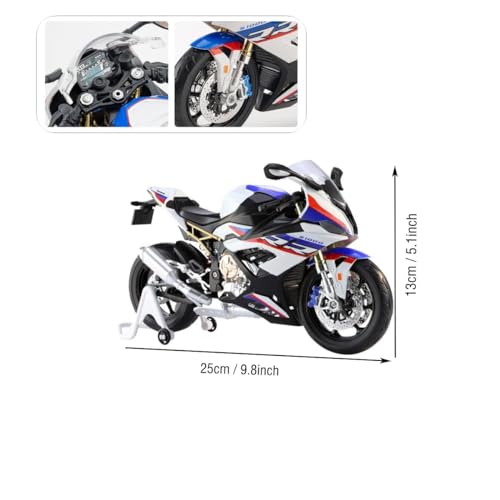 Image of HTLNUZD 1:9 Racing Motorcycle Car Model S1000RR Adult Die Cast Collection Decoration Gift