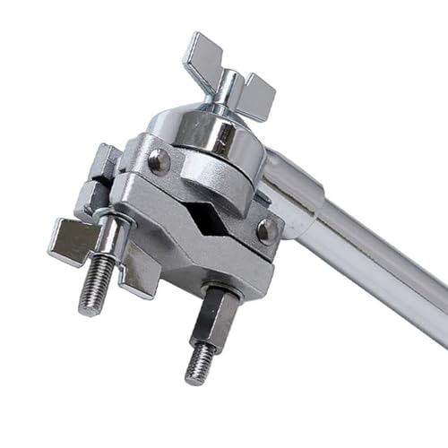 TUOREN Dual Drum 360° Rotating Double Drum Multi-Clamp with Extended Connecting Rod, Percussion Mounting Bracket Compatible with SC-EXDGC Clamp Short by TUOREN - Image 4