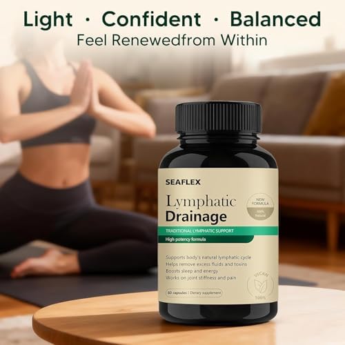Lymphatic Drainage Capsules 60 Capsules β Lymphatic Drainage & Supports Cellulite Reduction - 4