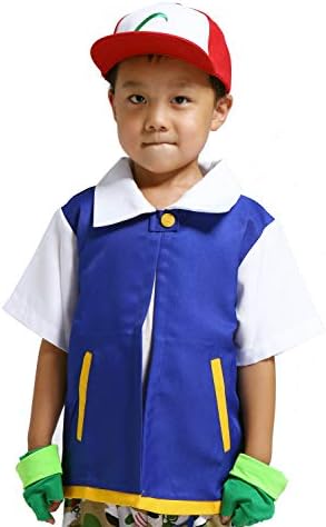 LAYSHOWCOS Costume Hoodie Cosplay Jacket Shirt Gloves Hat Sets for Trainer, 110