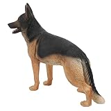 Fournyaa Hundemodell Ornament, Simulation Langlebiges Hundemodell, für Bürodekoration Present Home(853)