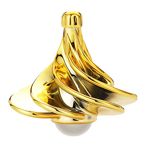 KKPOT Spinning Top, Wind Gyro, Portable Wind Blow Turn Gyro Desktop Decompression Toys