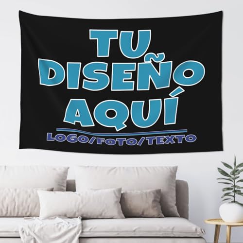 Xenorith Tapiz Personalizado posters para pared Con imagen texto o nombre murales decorativos pared Personalizada para decorativo de Sala de Bodas Para Decoración de Habitación