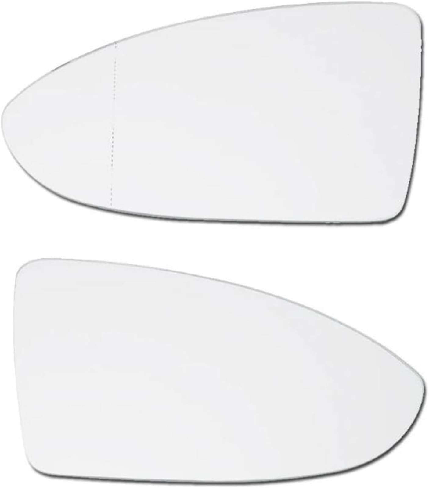 Verre de rétroviseur Rétroviseur latéral chauffant pour VW pour Golf 7 MK7 2013-2018 5G08527521 et 5G08527522