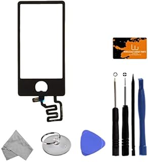 Digitizer for Apple iPod Nano 7th Gen (Black) with Tool Kit