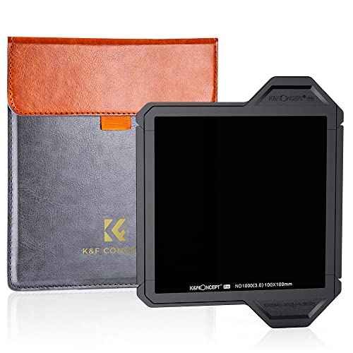 Filtro ND1000 100x100mm K&F CONCEPT Nano X-Pro square filter densidad neutra 10 stops