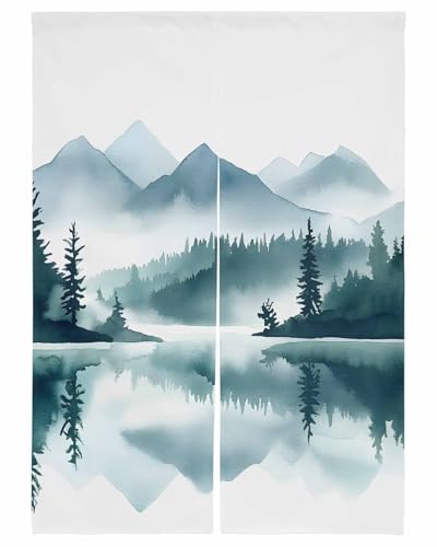 ���ۓI�ȗ΂̎R �̂�� ���i�� ���̌� ���� �ډB�� UV �g���J�[�e�� �k�� �d�؂� �a�� �L�b�` ���r���O �o����� ���� �Ԏd�؂� �Q�� ��75×��120cm