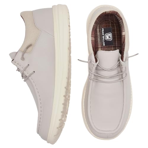 Image of FW FRAN WILLOR Mens Wide Shoes Width Toe Box Slip-on Loafers Casual Walking Shoes for Men