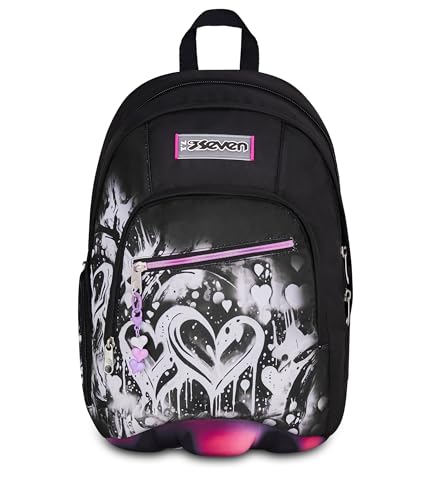 Sac à dos Seven Plumpy 32L double compartiment pour protéger son PC portable au lycée