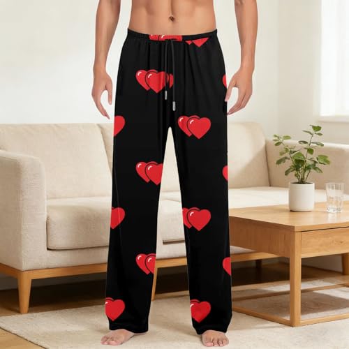 Pantalon décontracté avec cordon de serrage et taille élastique confortable