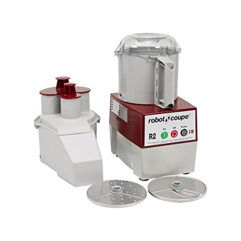 Robot Coupe - 4581 R2N Continuous Feed Combination Food Processor with 2.9 L Polycarbonate Bowl, 1-HP, 120-Volts Cover