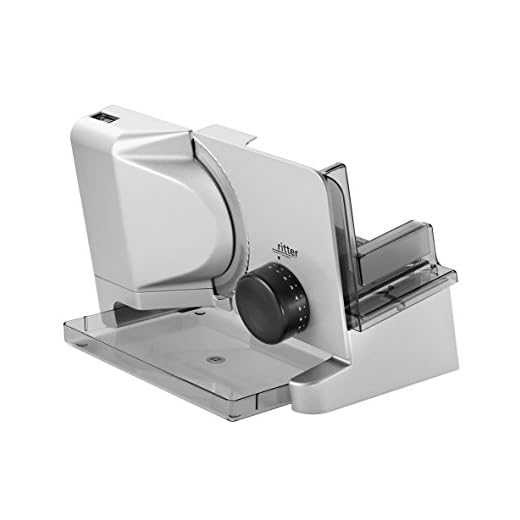 Affettatrice ritter E 16 Duo Plus, affettatrice elettrica con motore ECO, made in Germany 23x23x23cm