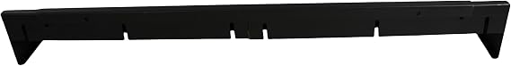 Black Adjustable Fireplace Hood for 28 to 48 Harmony Burners Fireplace Hood Heat Shield (Patent Applied)