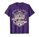 Team SAWYER Lifetime Member Vintage SAWYER Family Name T-Shirt