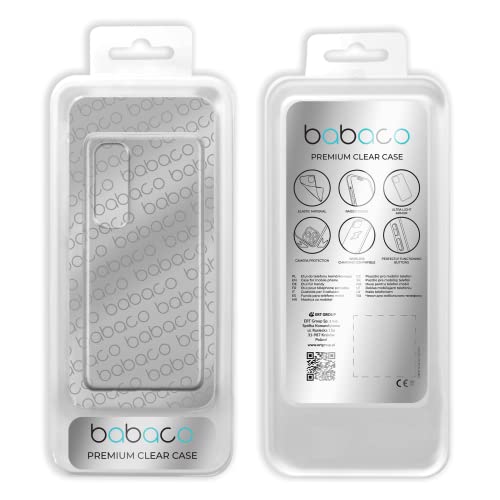 Babaco Premium Clear Mobile Phone case for Xiaomi MI Note 10 Lite optimally adapted to The Shape of The Mobile Phone, Crystal case Made of TPU - Thumbnail 2