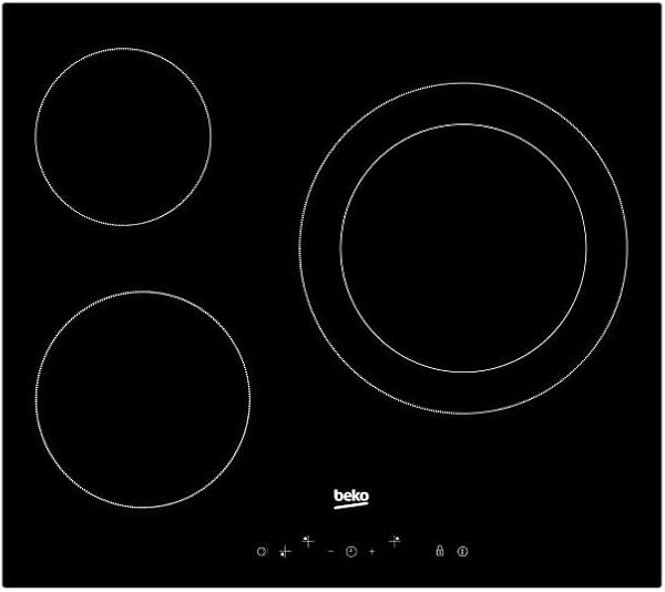 Beko HIC63402T Inbyggd Keramisk Häll med Digital Timer