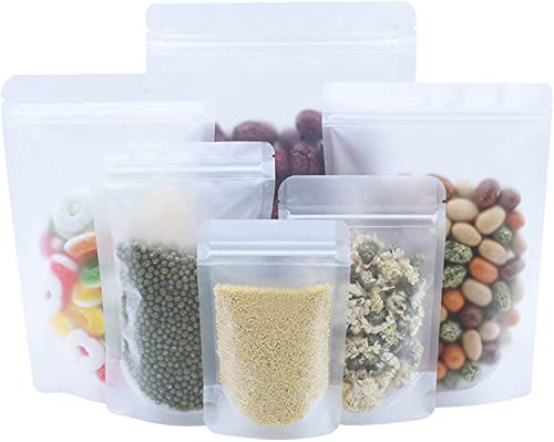 Bolsas de plástico esmerilado de 16x24 cm ideales para organizar desayunos y snacks 2